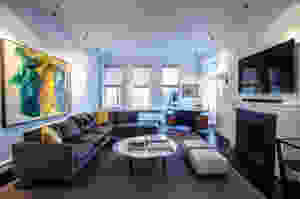 modern blog living room