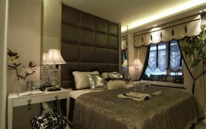 DIM lighting Romantic-Bedroom-Ideas-With-Decorative-Lighting