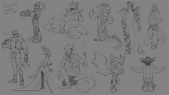 First 10 Character Sketches