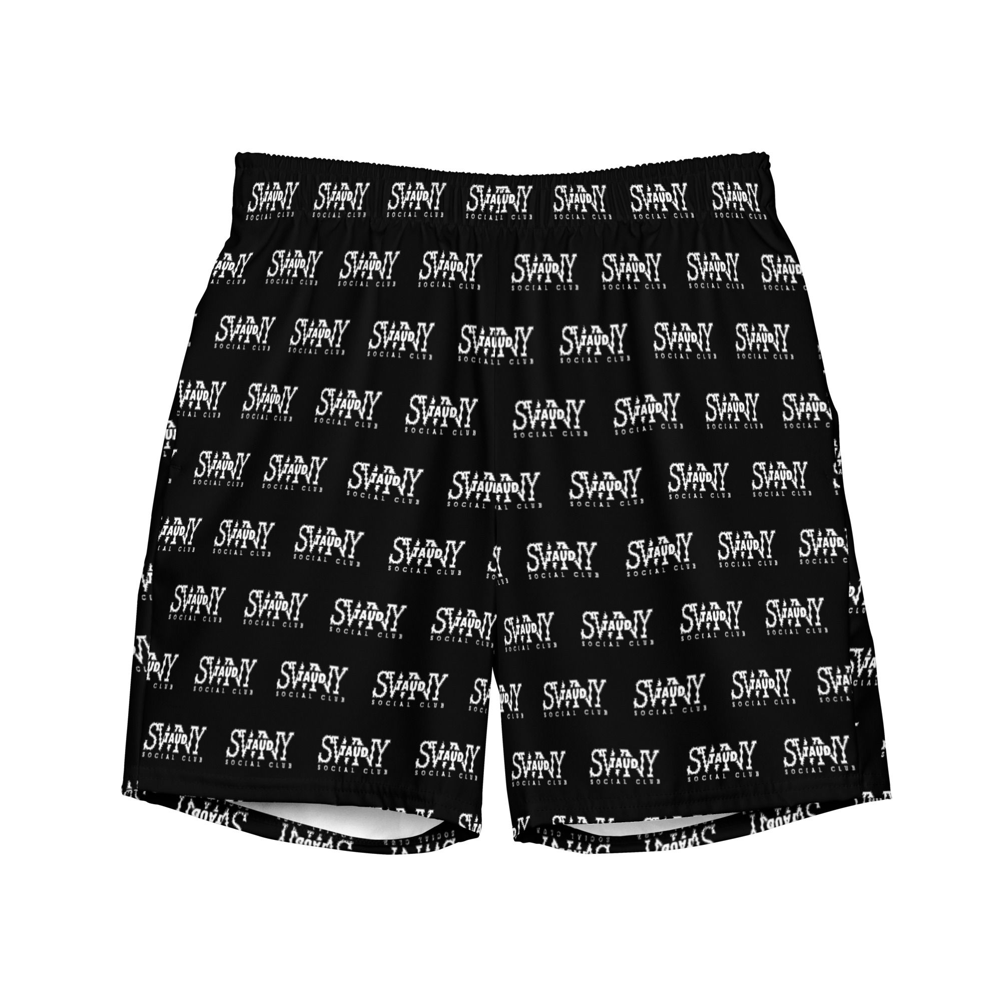 All-Over Print Recycled Swim Trunks