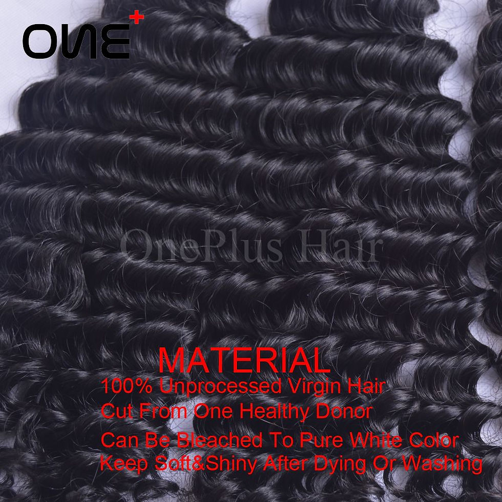 Thumbnail: 9A Unprocessed Raw Virgin Hair Top Quality Deep Wave 3Pcs/Lot Human Hair  Weft