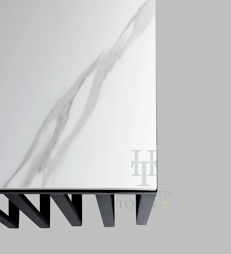 Thumbnail: Metallic Cube Side table (Black)