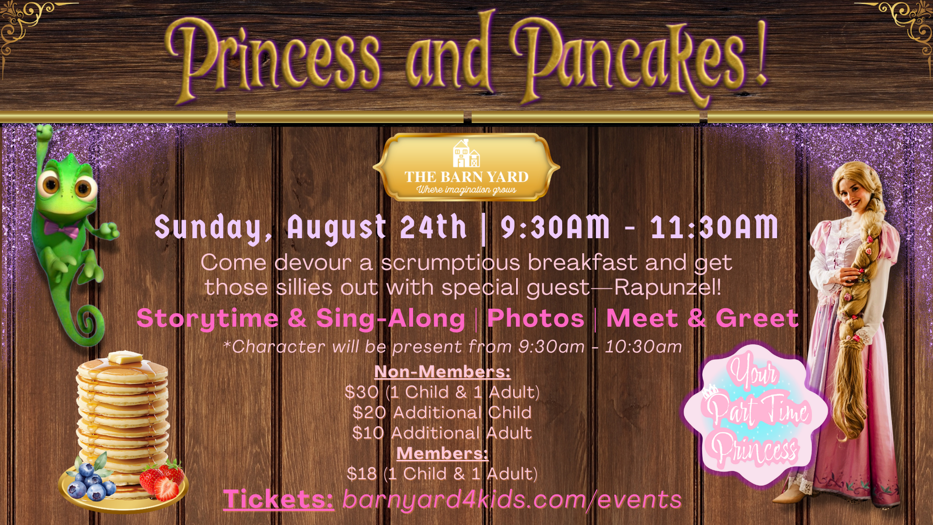 Part Time Princess Princess and Pancakes! | The Barn Yard
