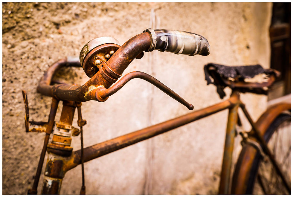 Bike in Aloso, Italy