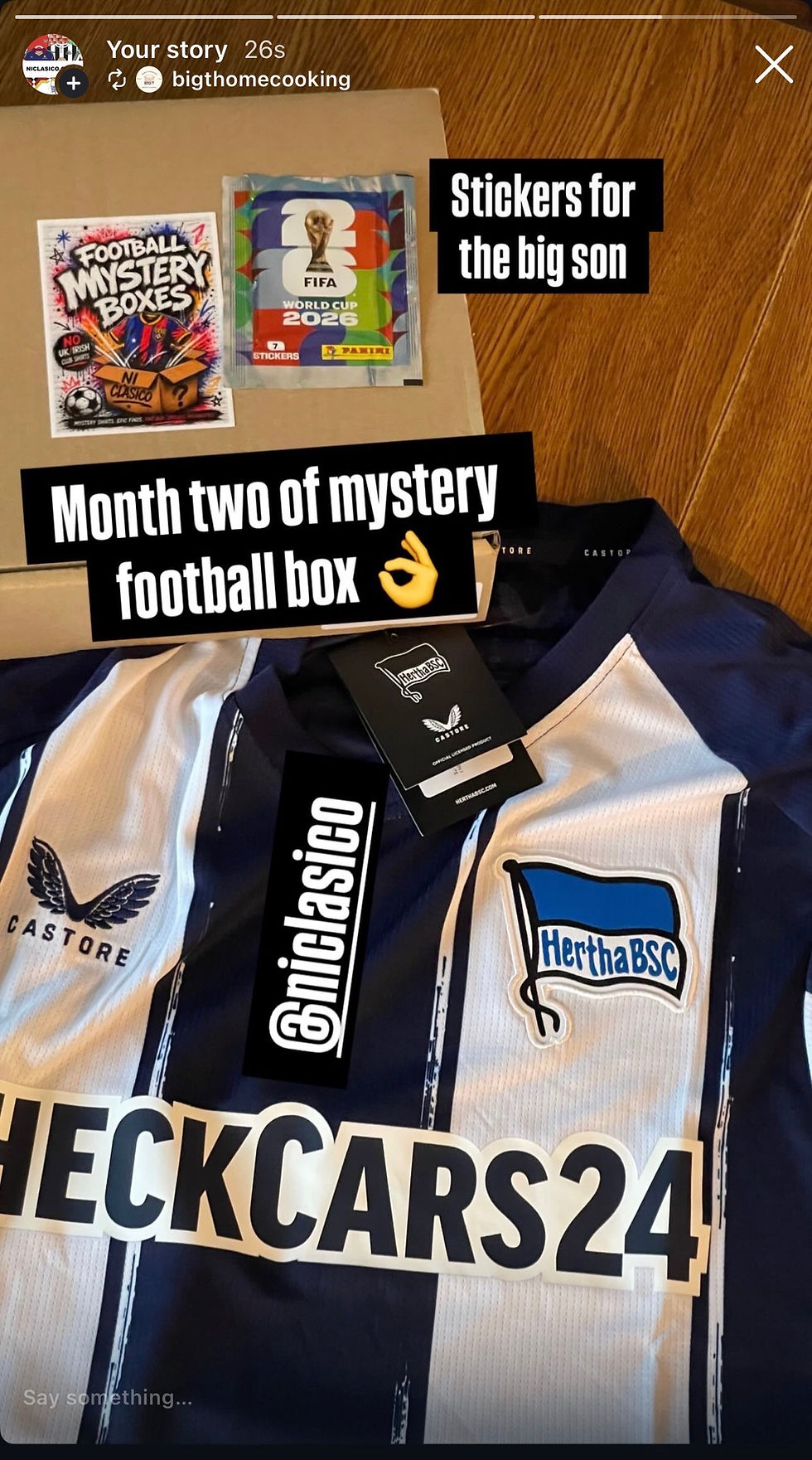 الصورة المصغرة: Authentic Football Shirt Mystery Box - Adult
