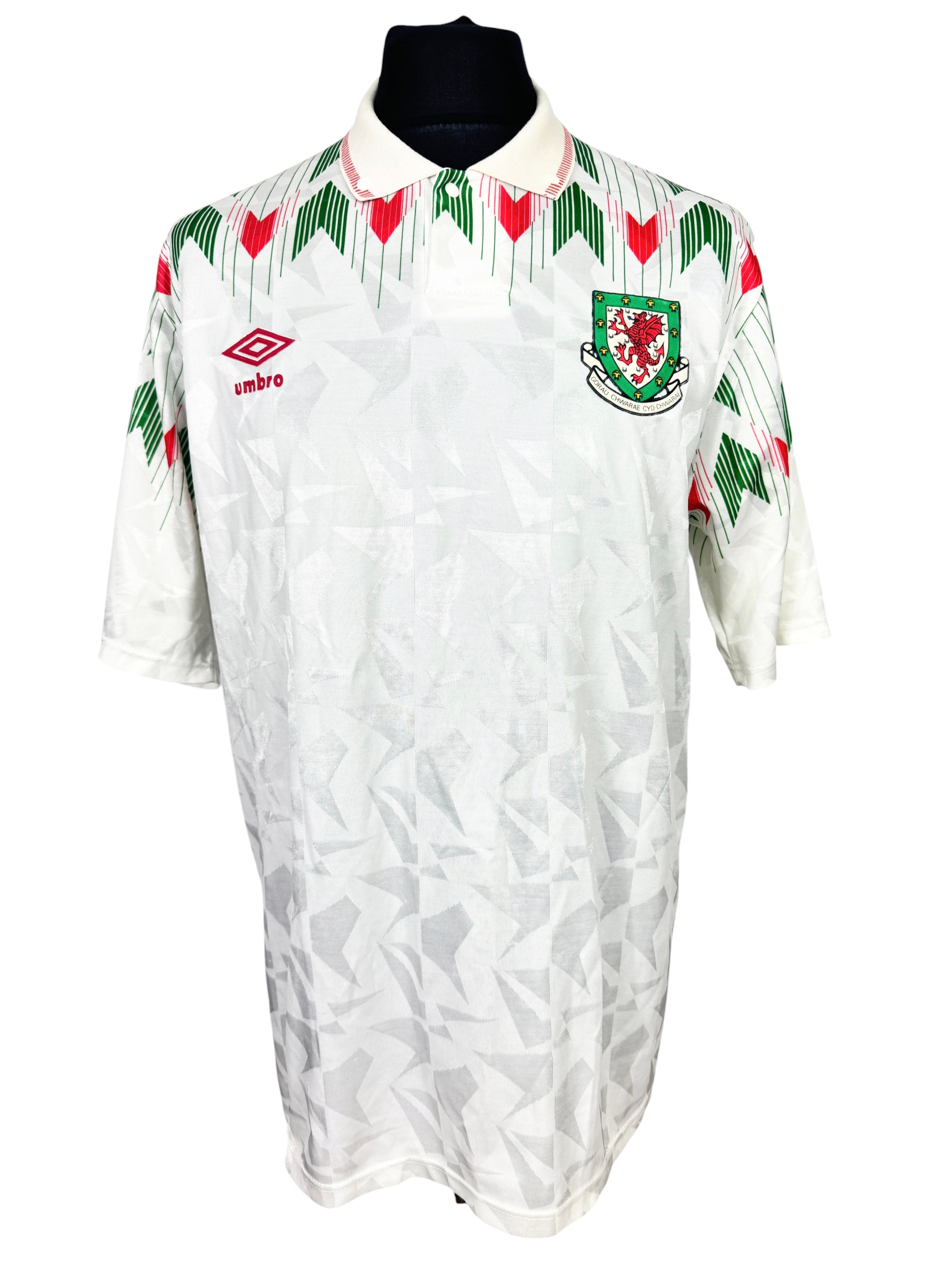 1990-93 Wales Away - Size L