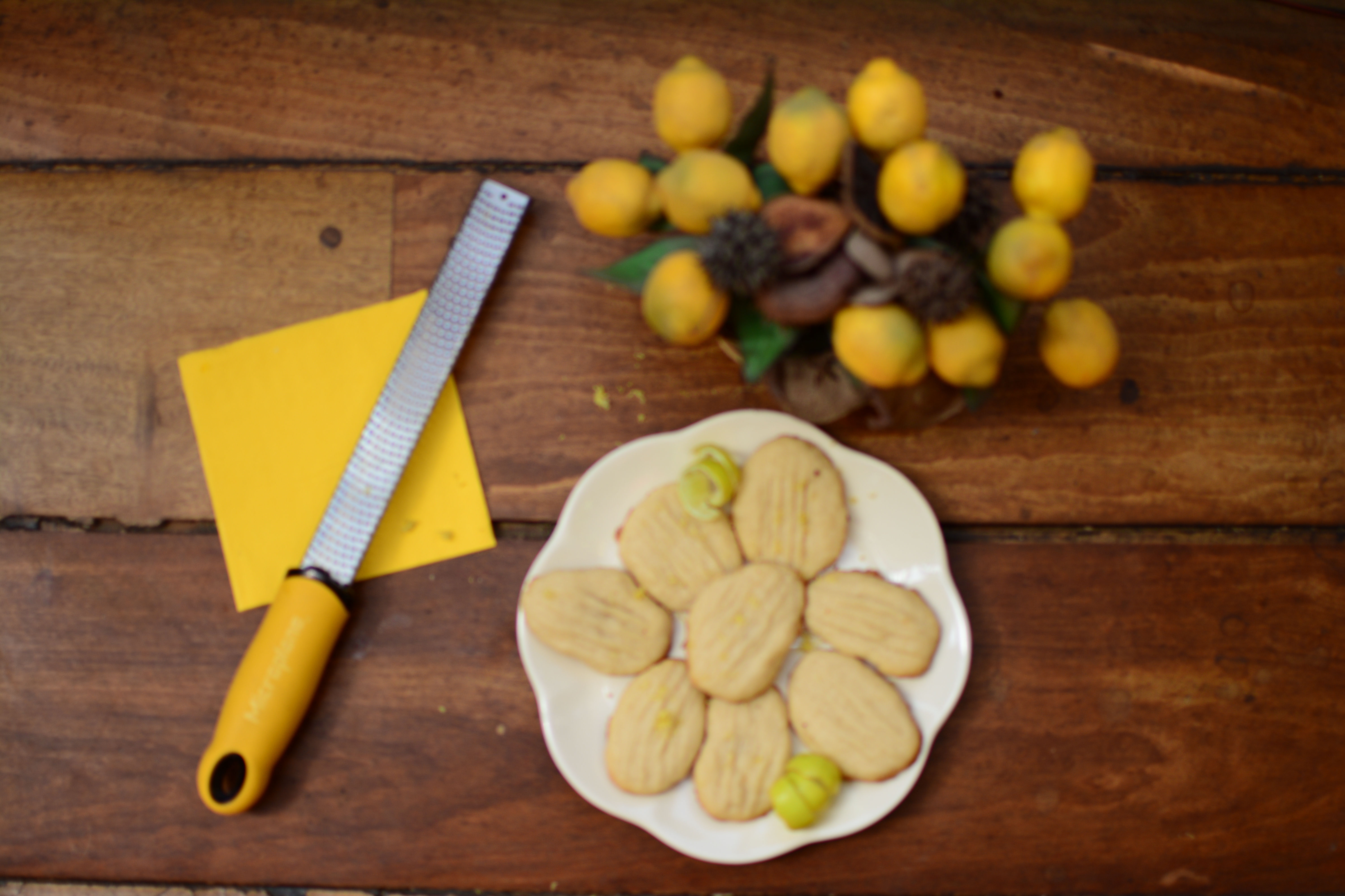 GALLETAS DE LIMÓN
