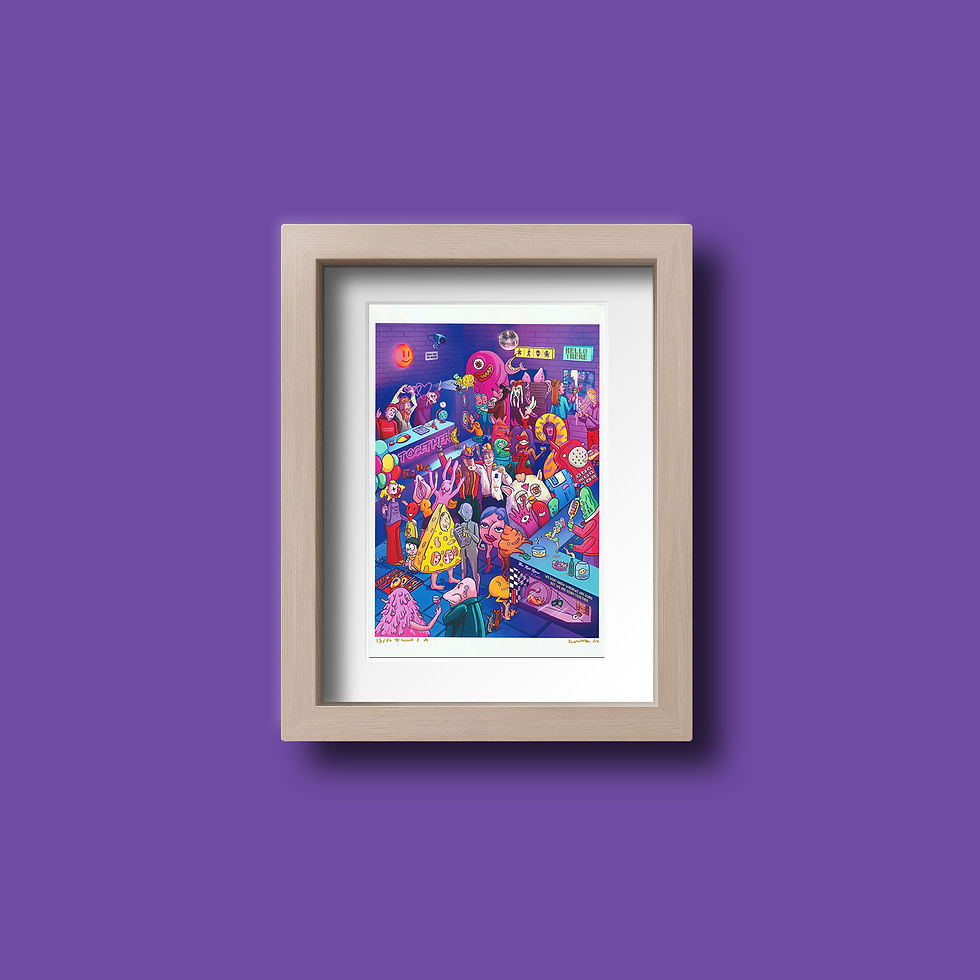 Thumbnail: Marta Zubieta — The Club II / Art Print