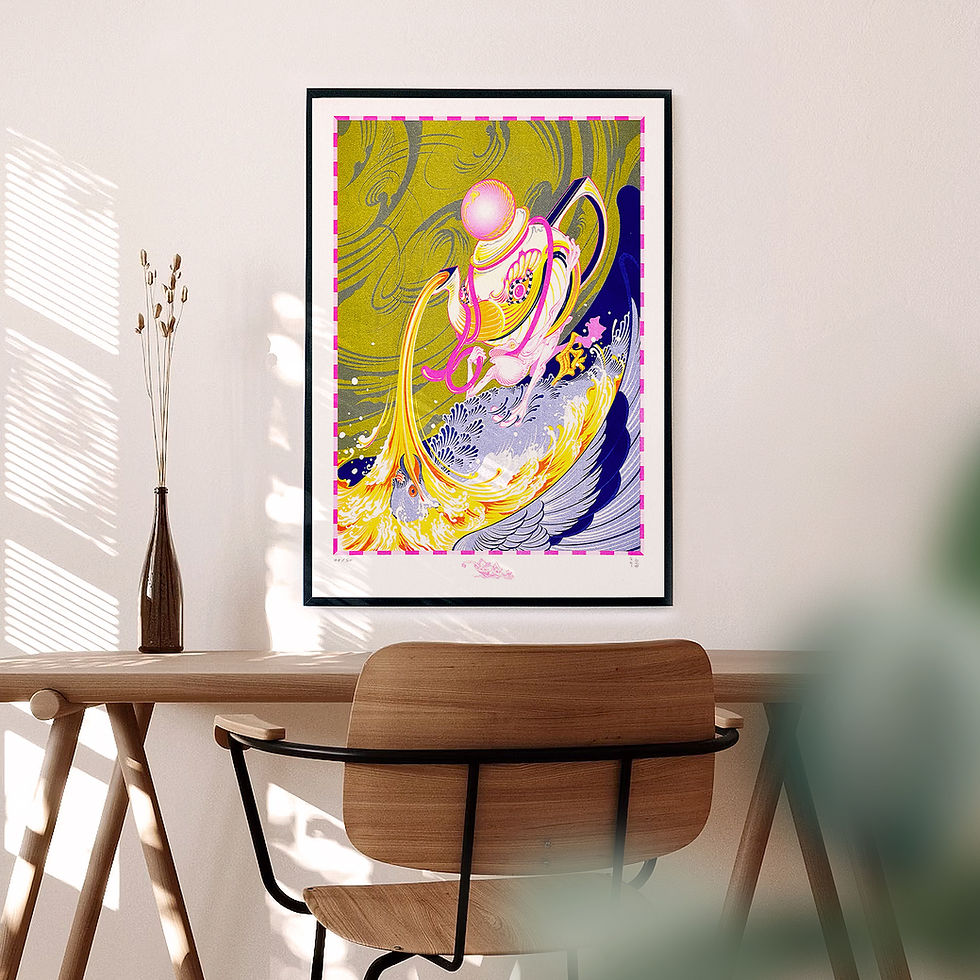 Kenn Lam — Love me / Art Print