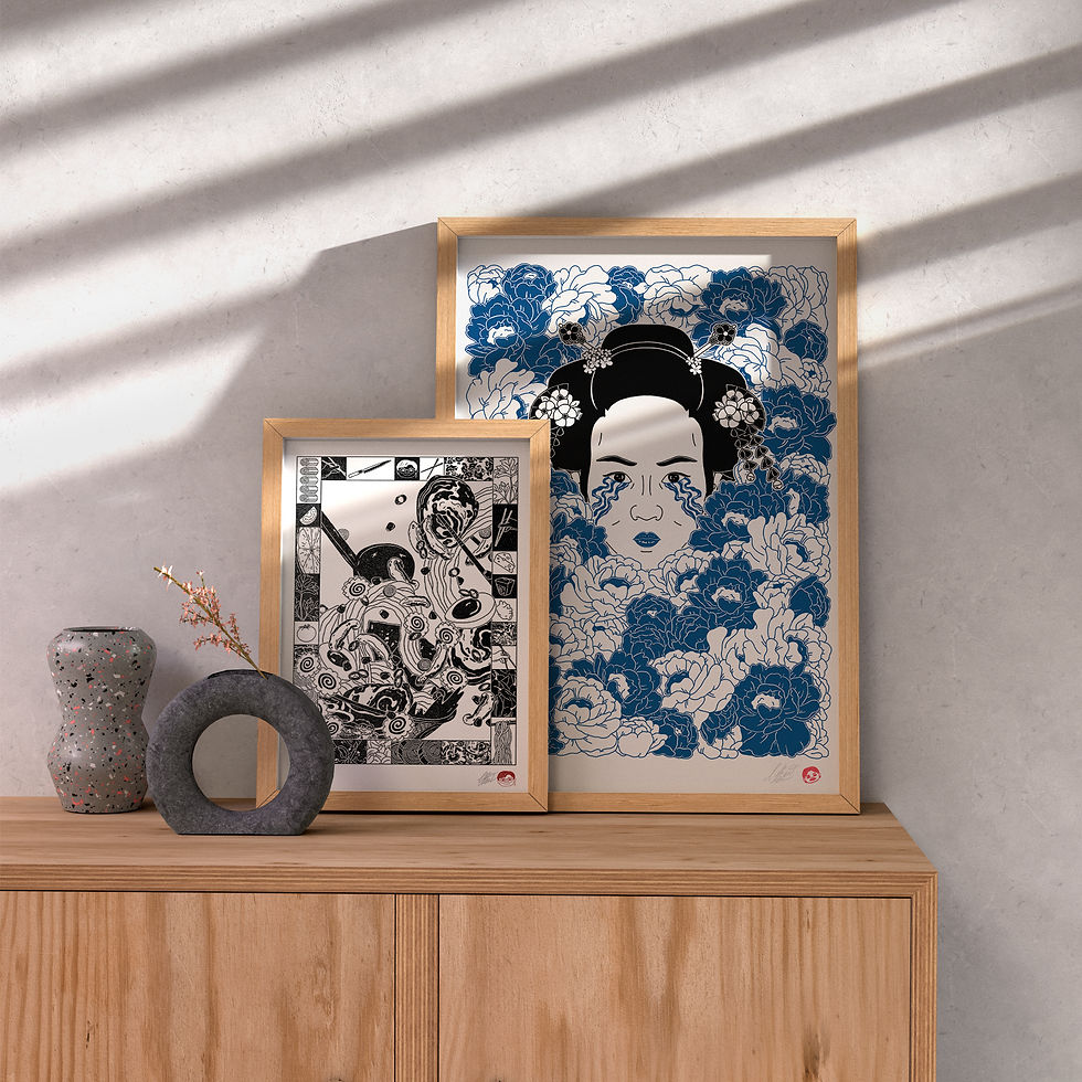 Cuong Bui Manh — Noods – Ramen / Art Print