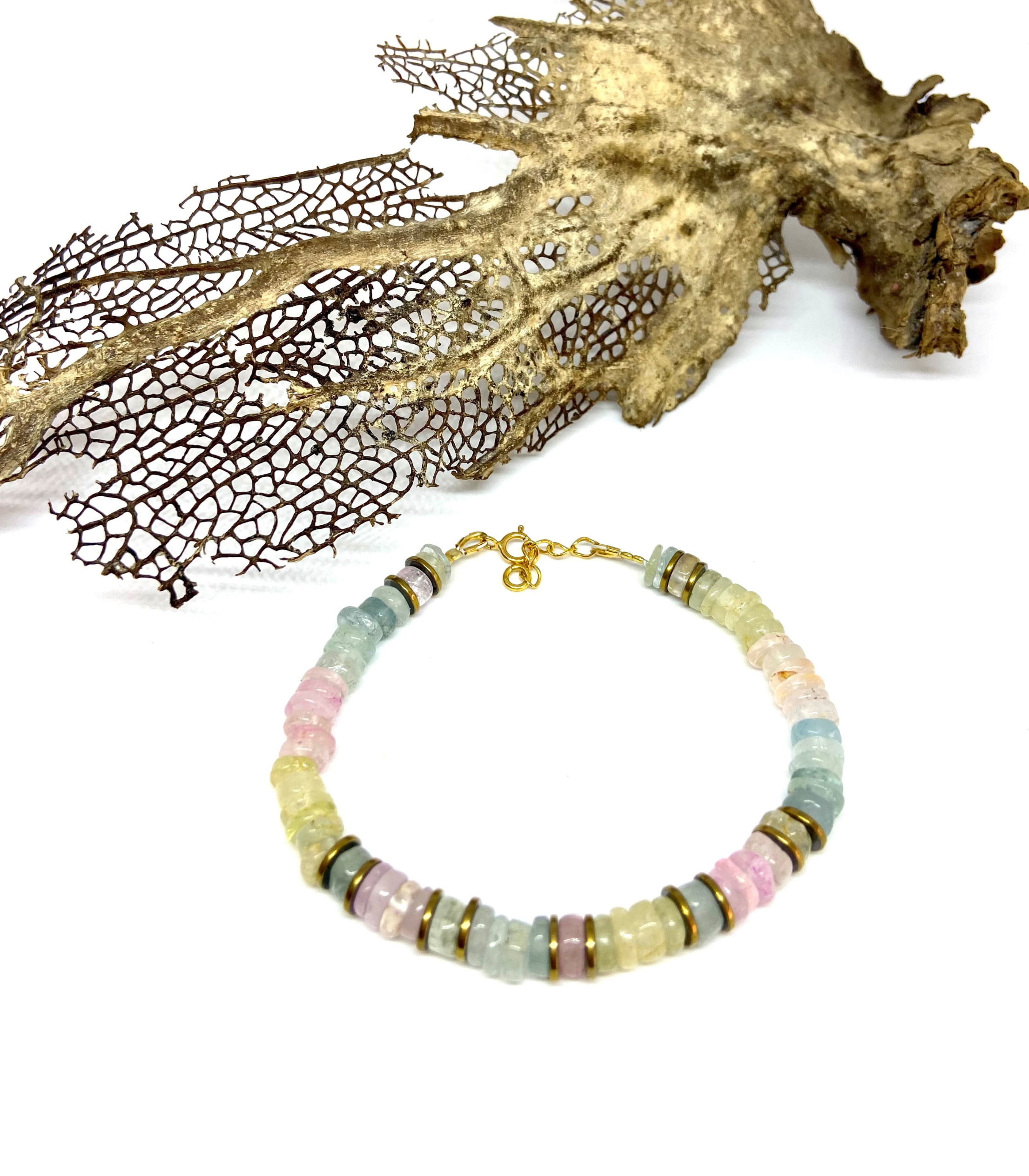 Bracelet Tulsi Aigue Marine