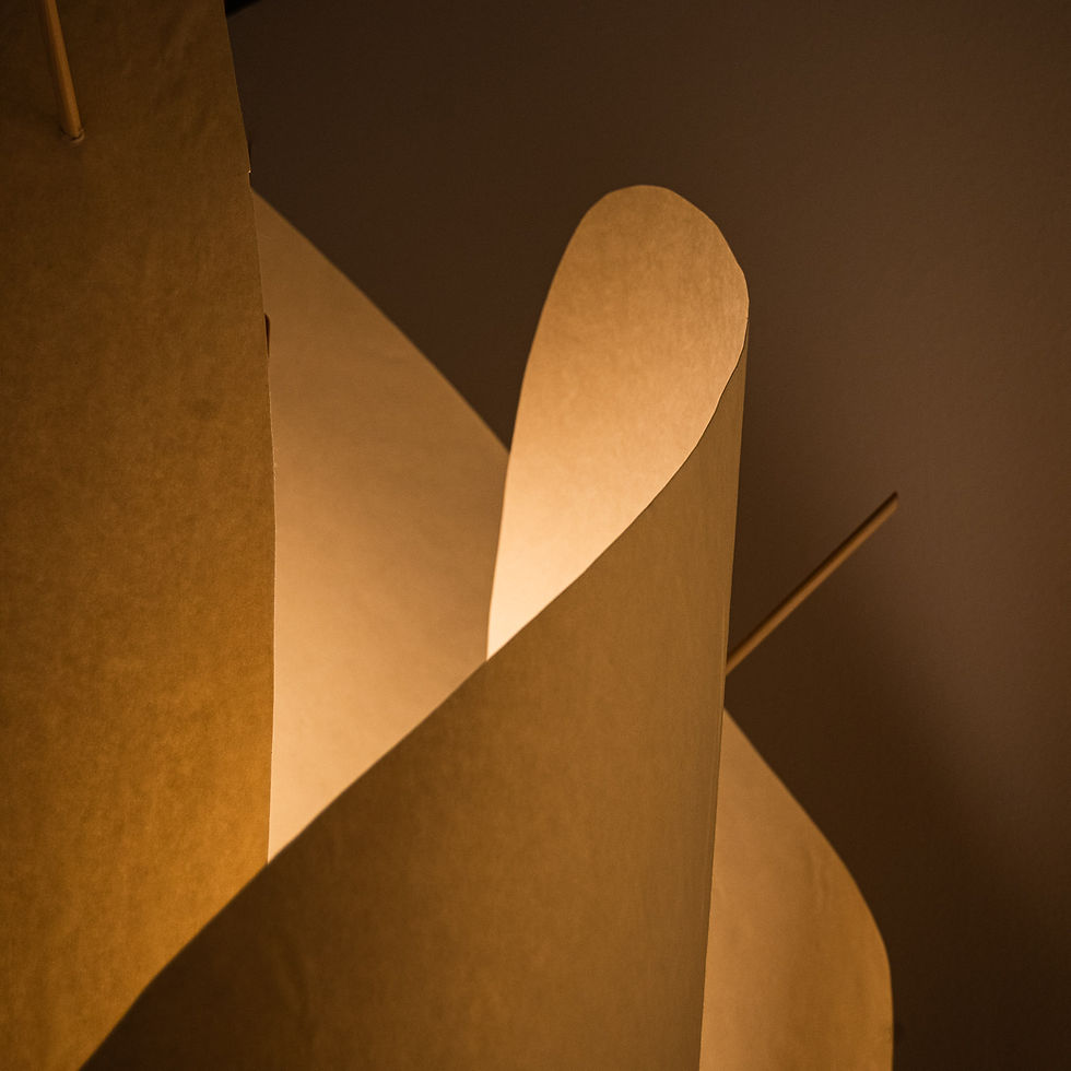 The three dancers - Curves of Life hanging lamps - Steen Higham & Bastian Higham - Copenha