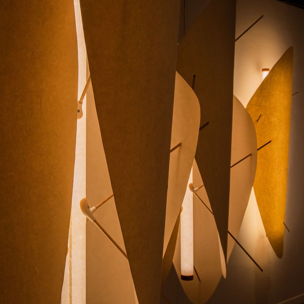 The three dancers - Curves of Life hanging lamps - Steen Higham & Bastian Higham - Copenha