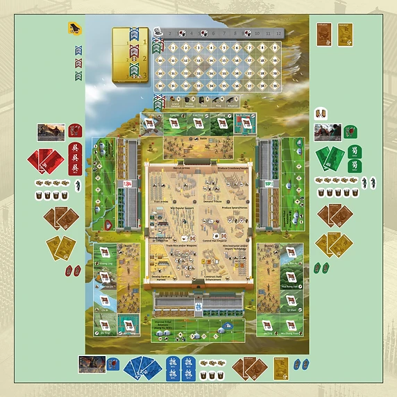Three Kingdoms Redux - Game Setup