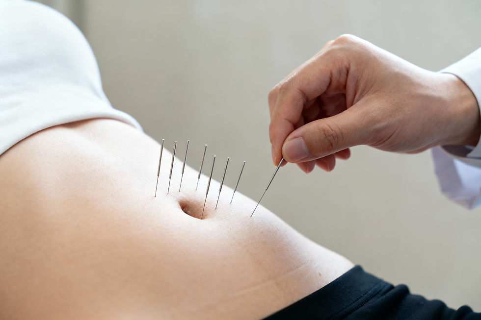 trattamento di addominoagopuntura