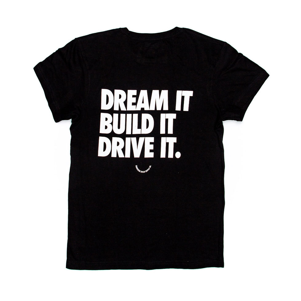 Miniatura: Camiseta 'DREAM IT, BUILD IT, DRIVE IT'