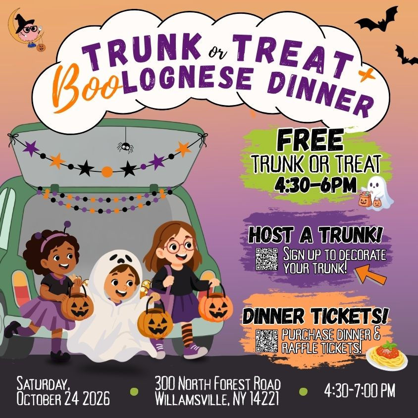 LE3's 2026 Trunk or Treat and BOOlognese Dinner Party