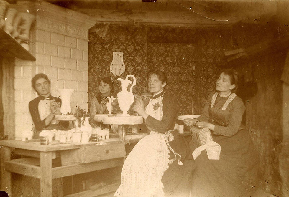 Manufaktura Majoliki w XIX wieku
