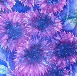 Purple Daisies #48