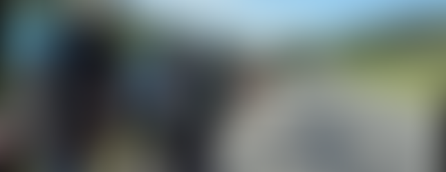 Here was a segment where we walked on the side of a highway. This is where I started my practice of waving to cars as they approached to see if they would wave back.