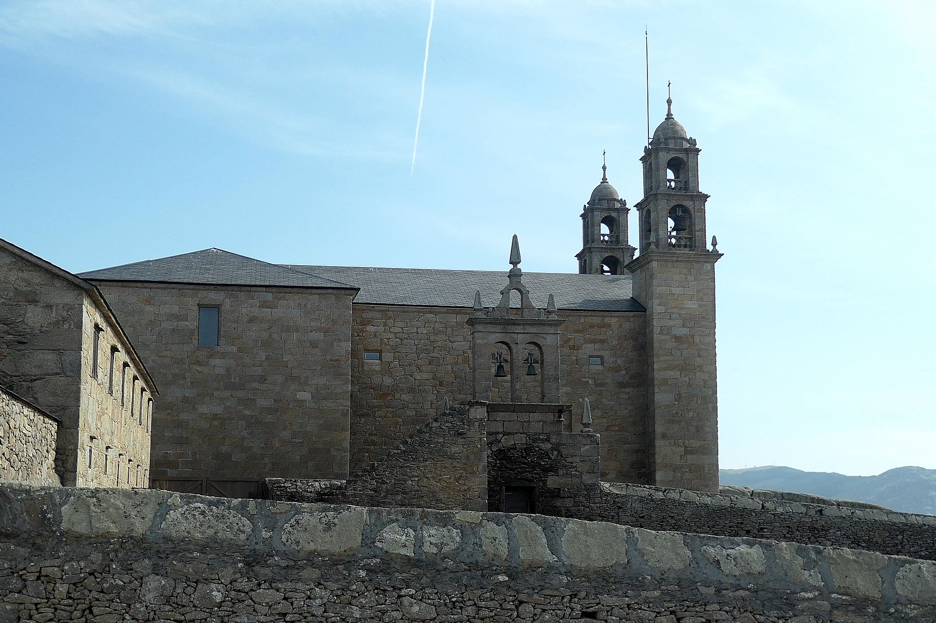 This is another view of the church Nosa Señora da Barca.