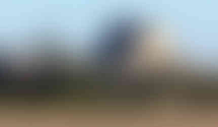 This is a view of a church in the village of Atapuerca.