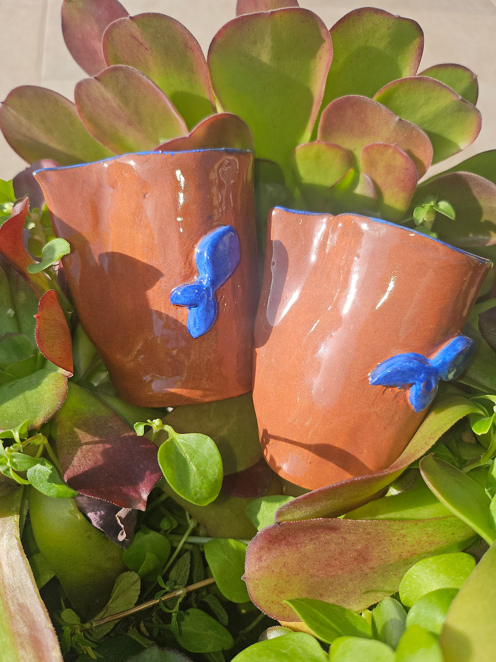 Miniature : Duo Tasses "Terracotta "