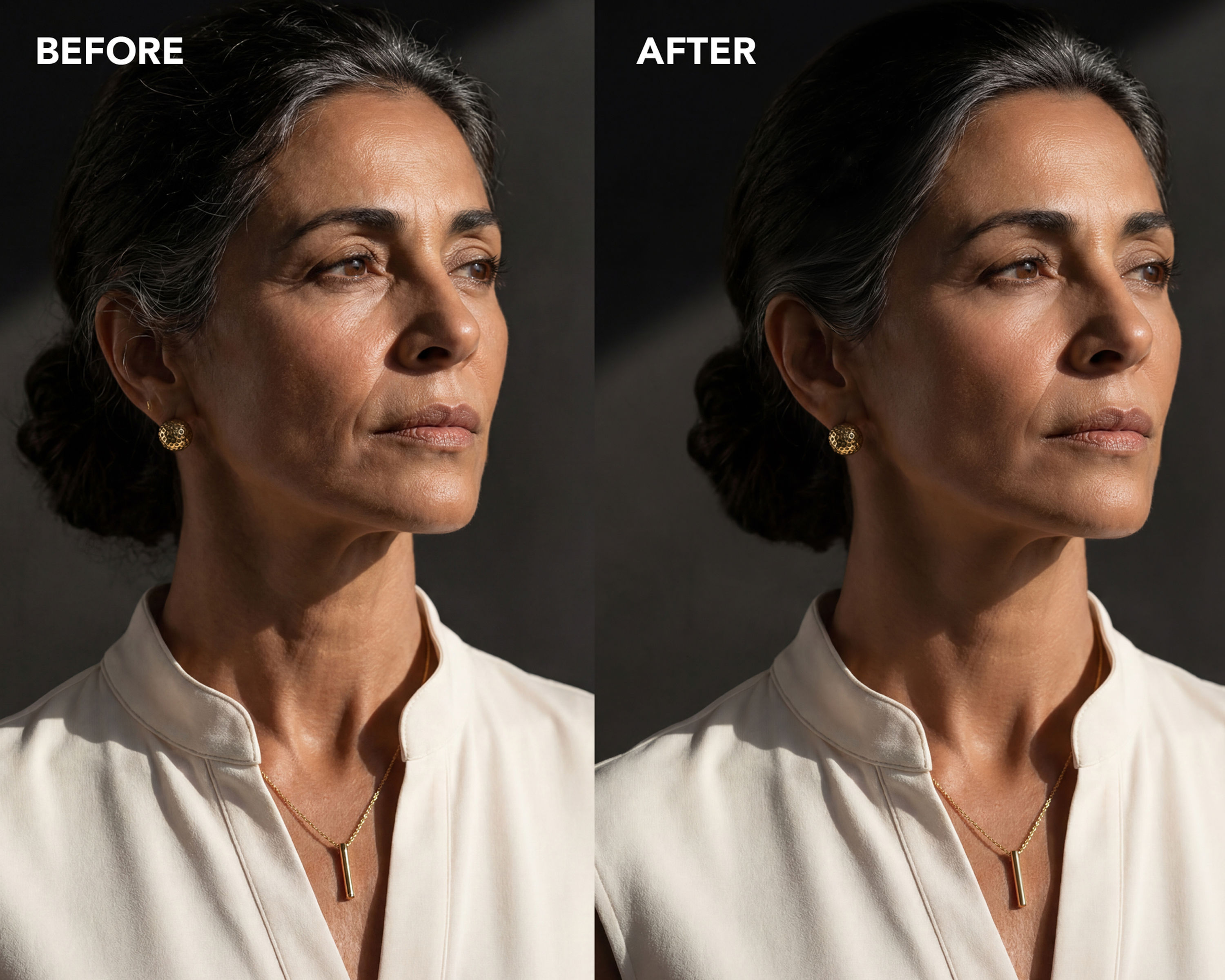 NK4354 Frequency Separation Action for Photoshop