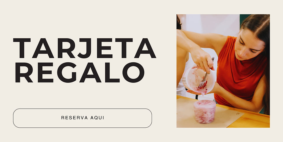 tarjeta regalo taller de velas dunna salou