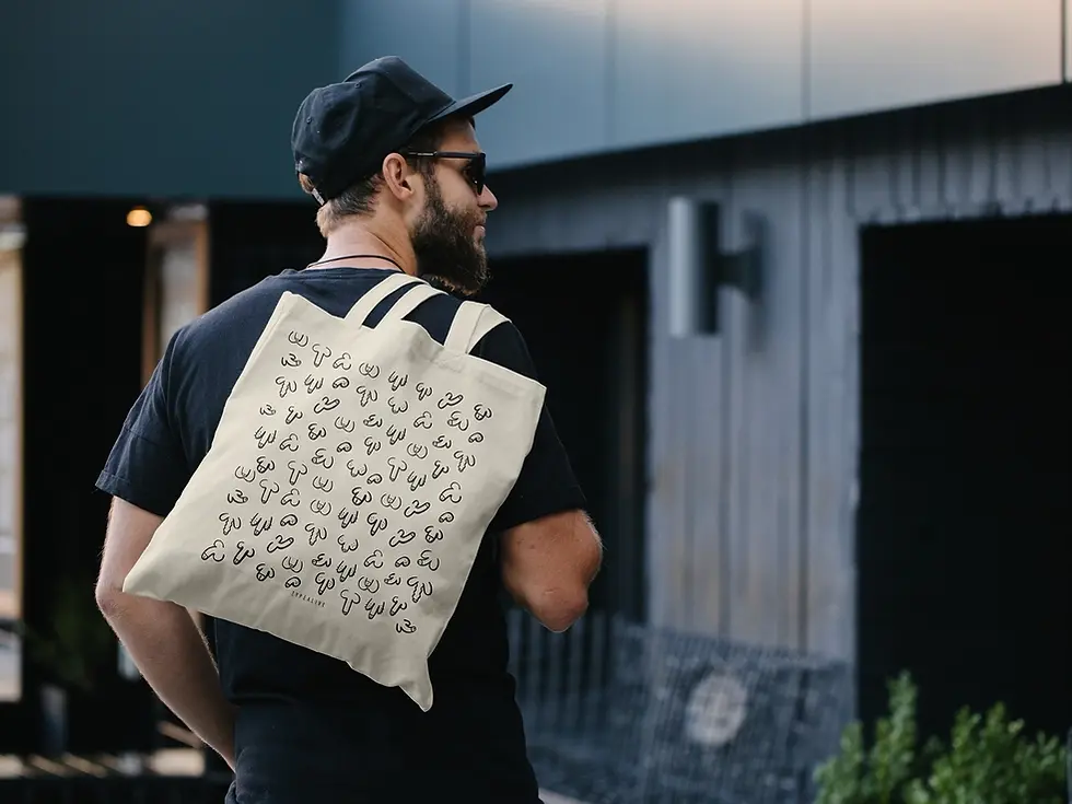 Miniatura: BOLSA DE ALGODÓN AMIGOS