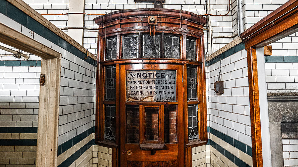 Strip-Out Contractors Birmingham Moseley Swimming Baths, Edwardian Ticket Booth