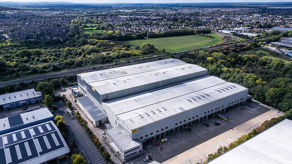 Industrial strip out if a DHL Distribution Centre