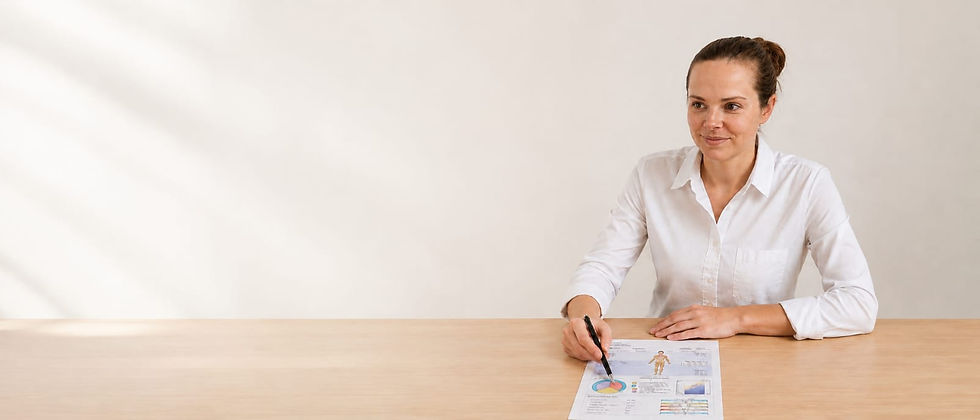 BIA-Messung Linz bei Anita Schmee - Bioelektrische Impedanzanalyse