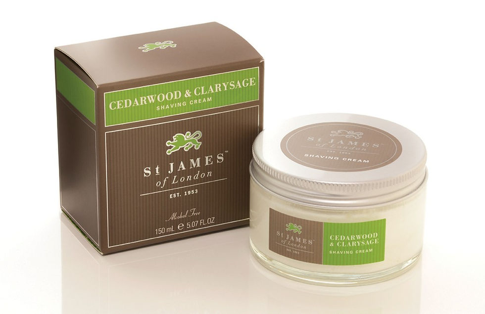 Küçük resim: ST JAMES OF LONDON SHAVING CREAM 150ML