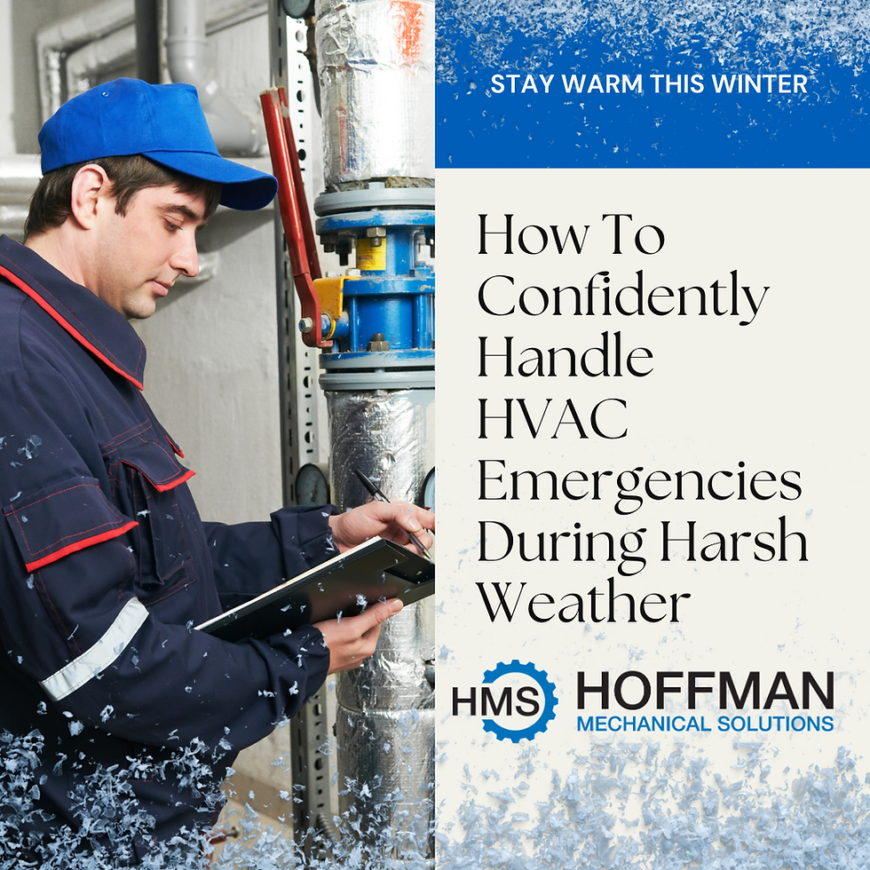 How to Handle HVAC Emergencies with Confidence in Winter Weather