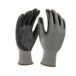 Guante semicubierto de poliuretano