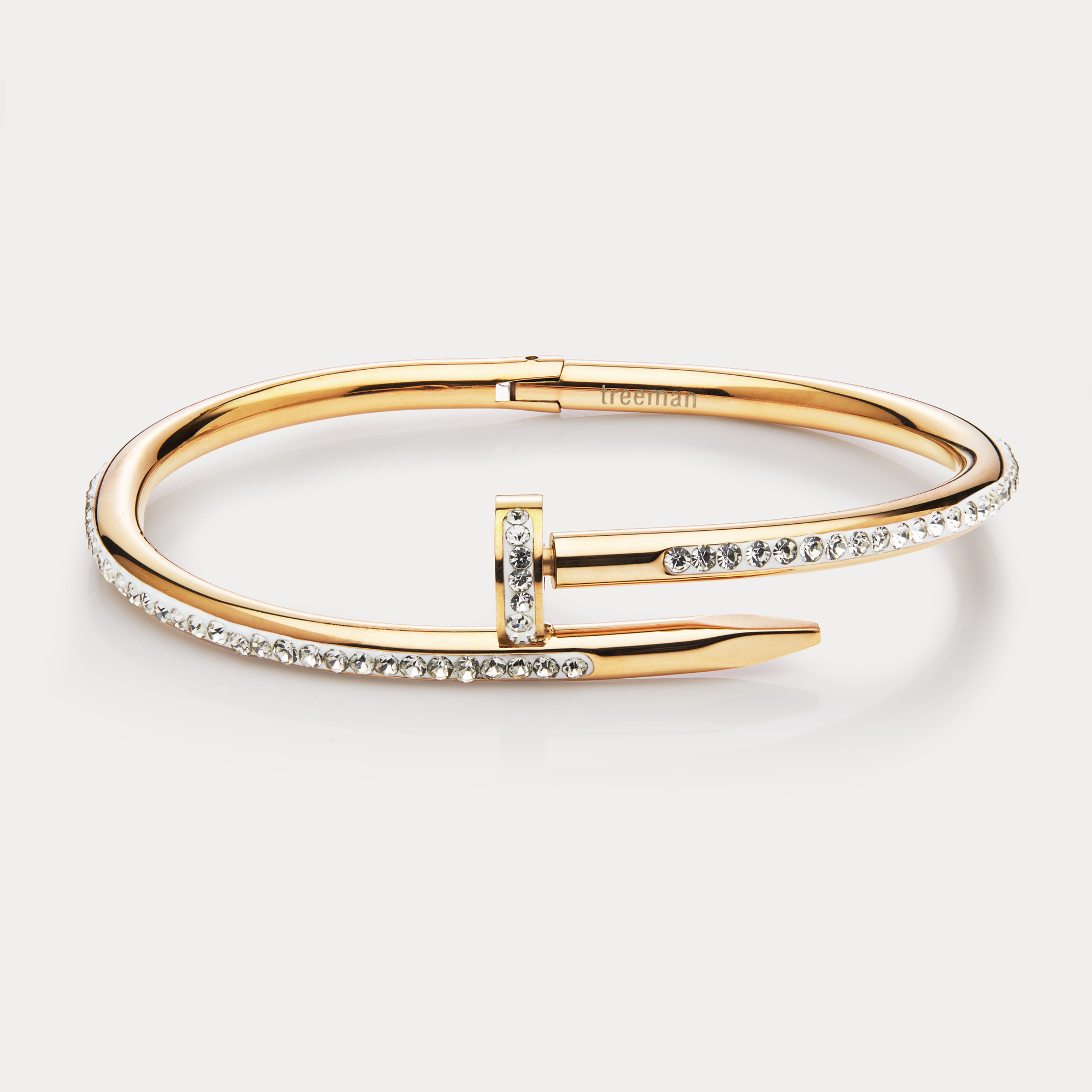 Fluid Link Bond Bracelet, Gold