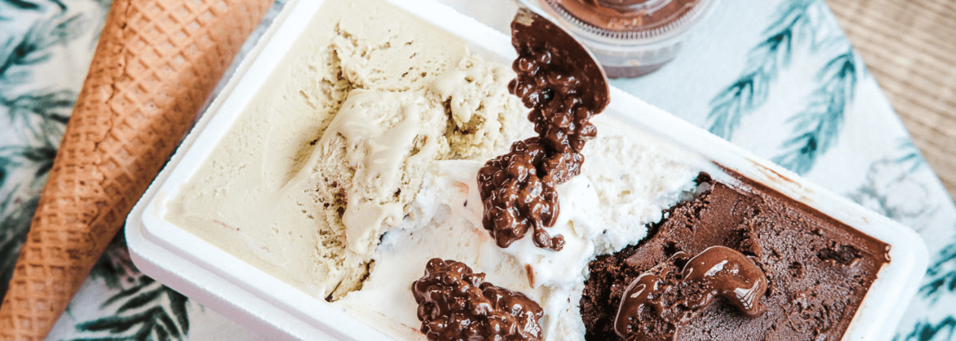 Arranged Food and Objects