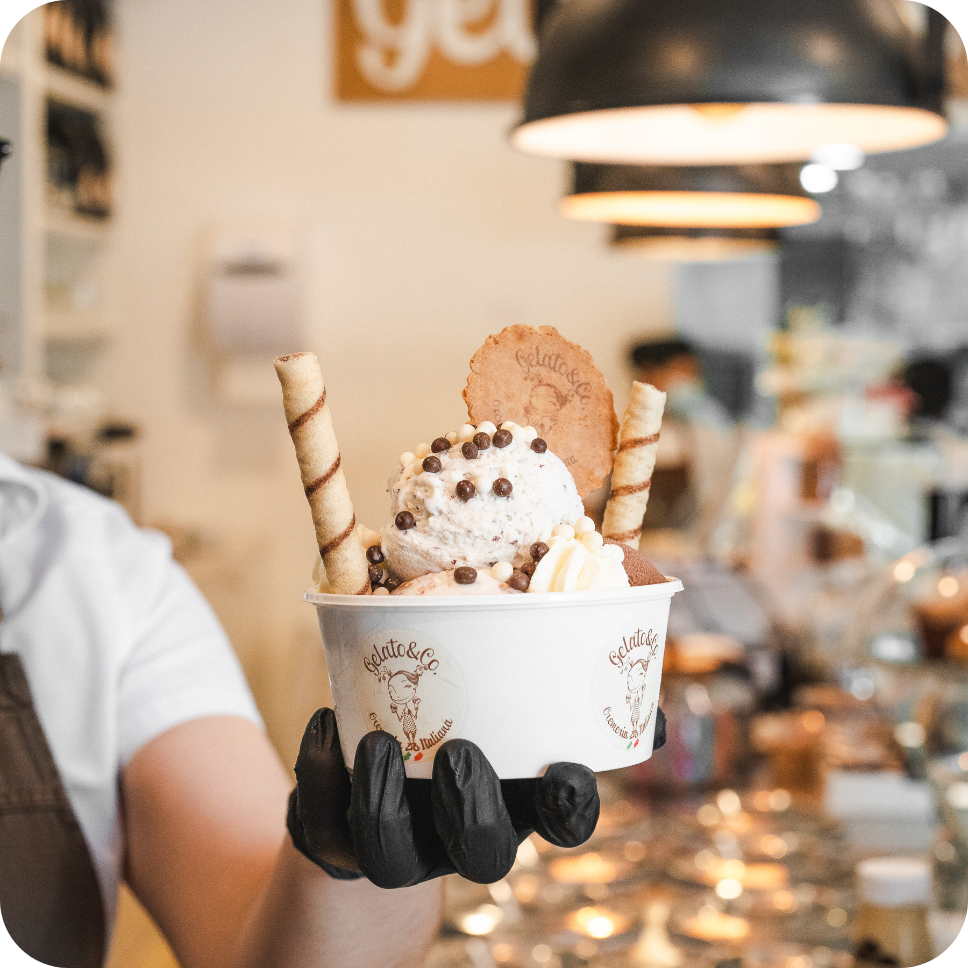 Arranged Food and Objects