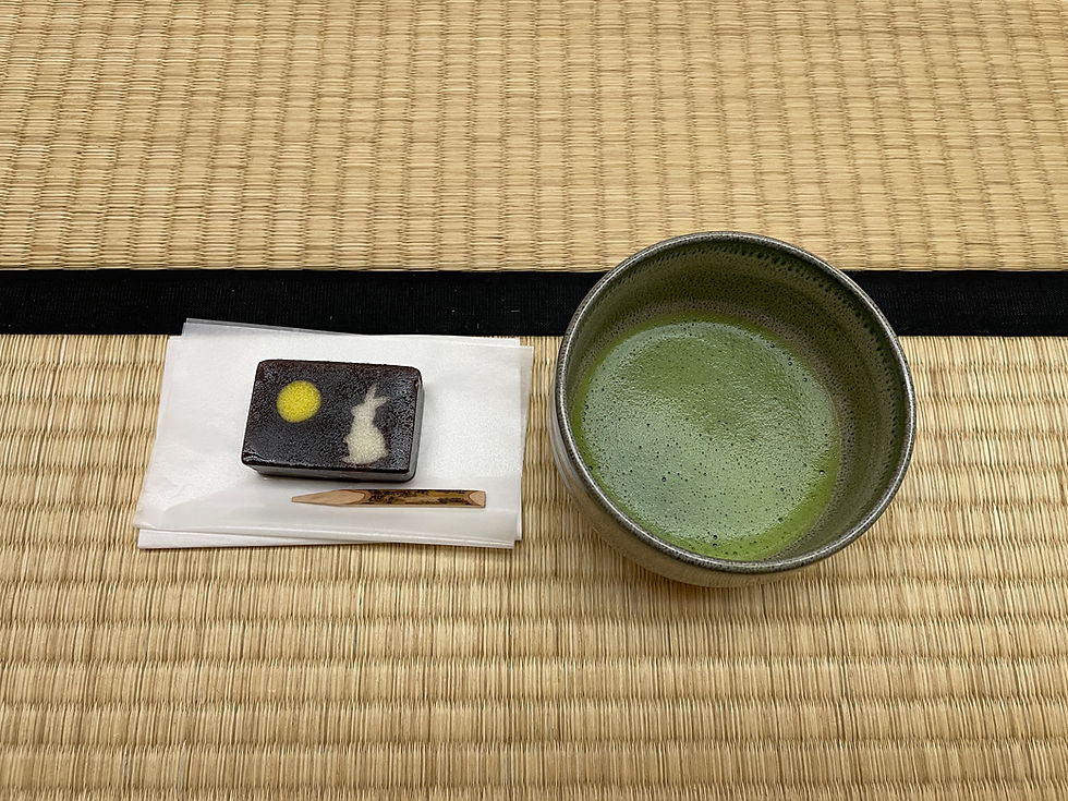 抹茶と和菓子