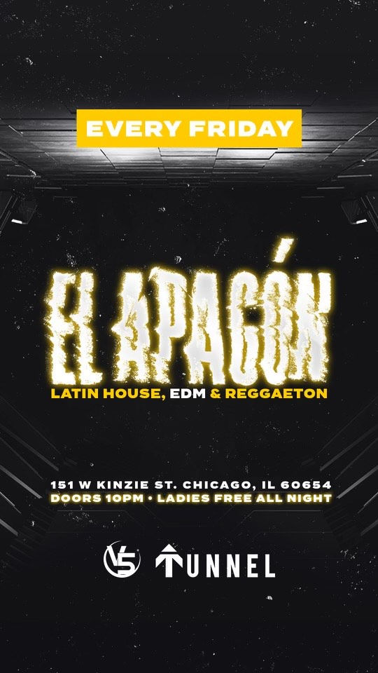 EL APAGÓN FRIDAYS {Latin Tech House • EDM • Reggaeton}
