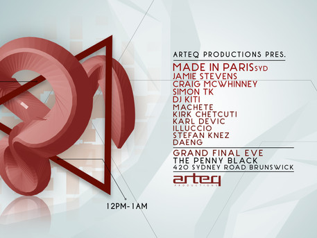 ARTEQ GRAND FINAL EVE