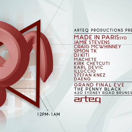 ARTEQ GRAND FINAL EVE