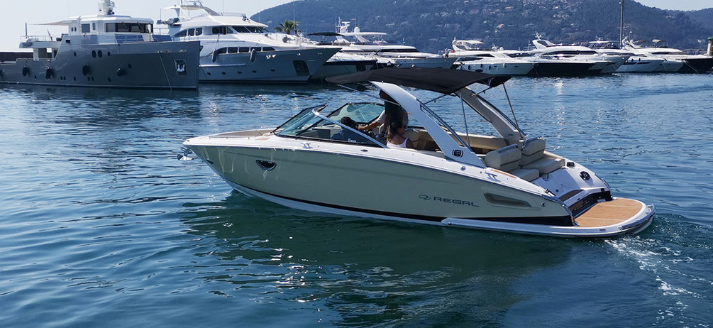 Location de bateau REGAL BOAT 2800 à Saint Tropez, STYS