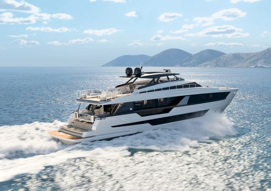 Location bateau FERRETTI 1000 Saint Tropez, STYS