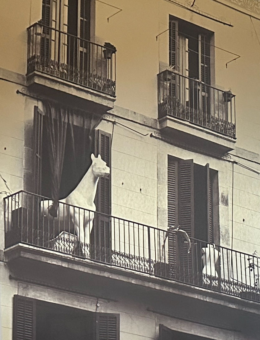Barcelona - Metallic Photograph on Gold DiBond Panel
