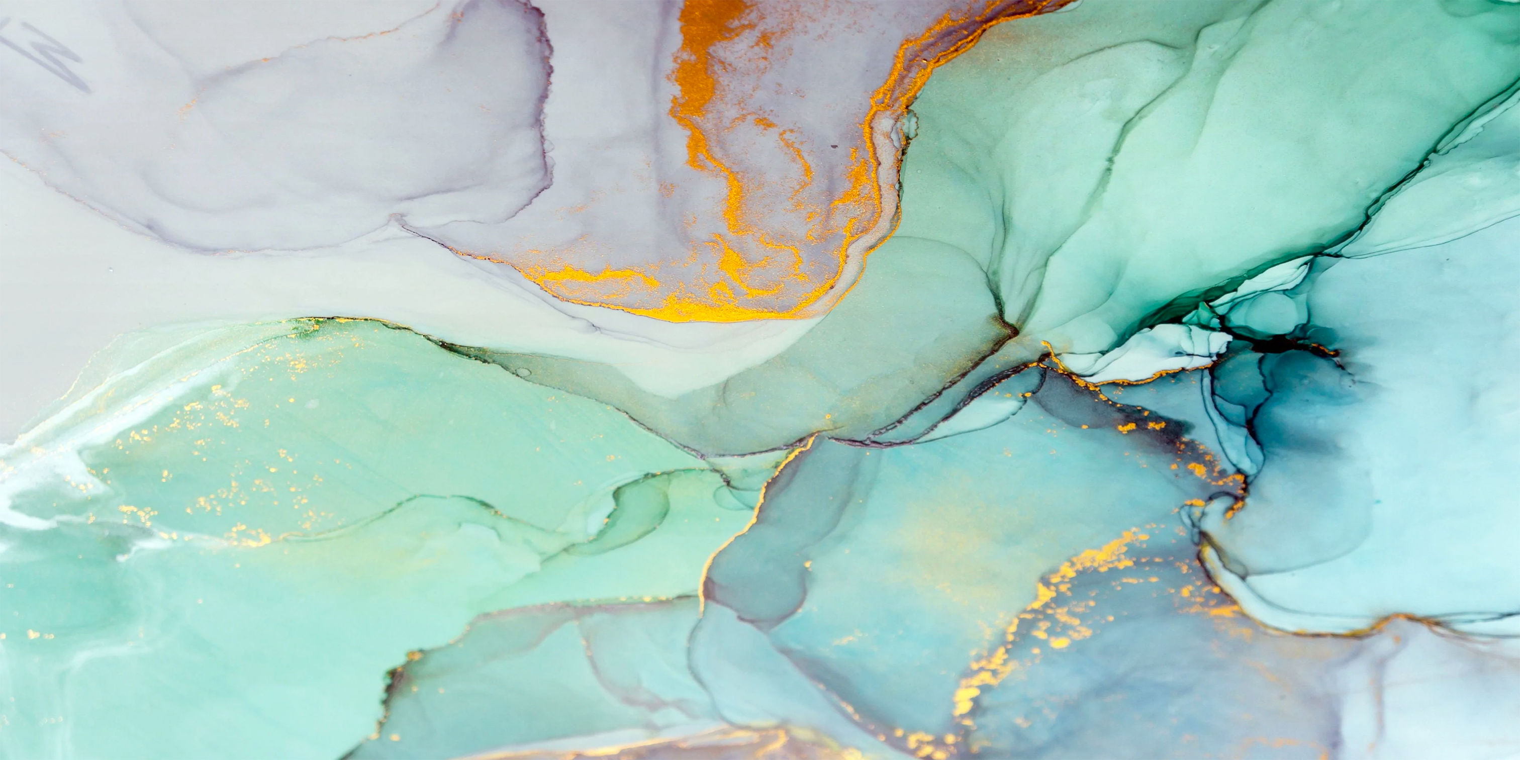 Mármol en abstracto dorado