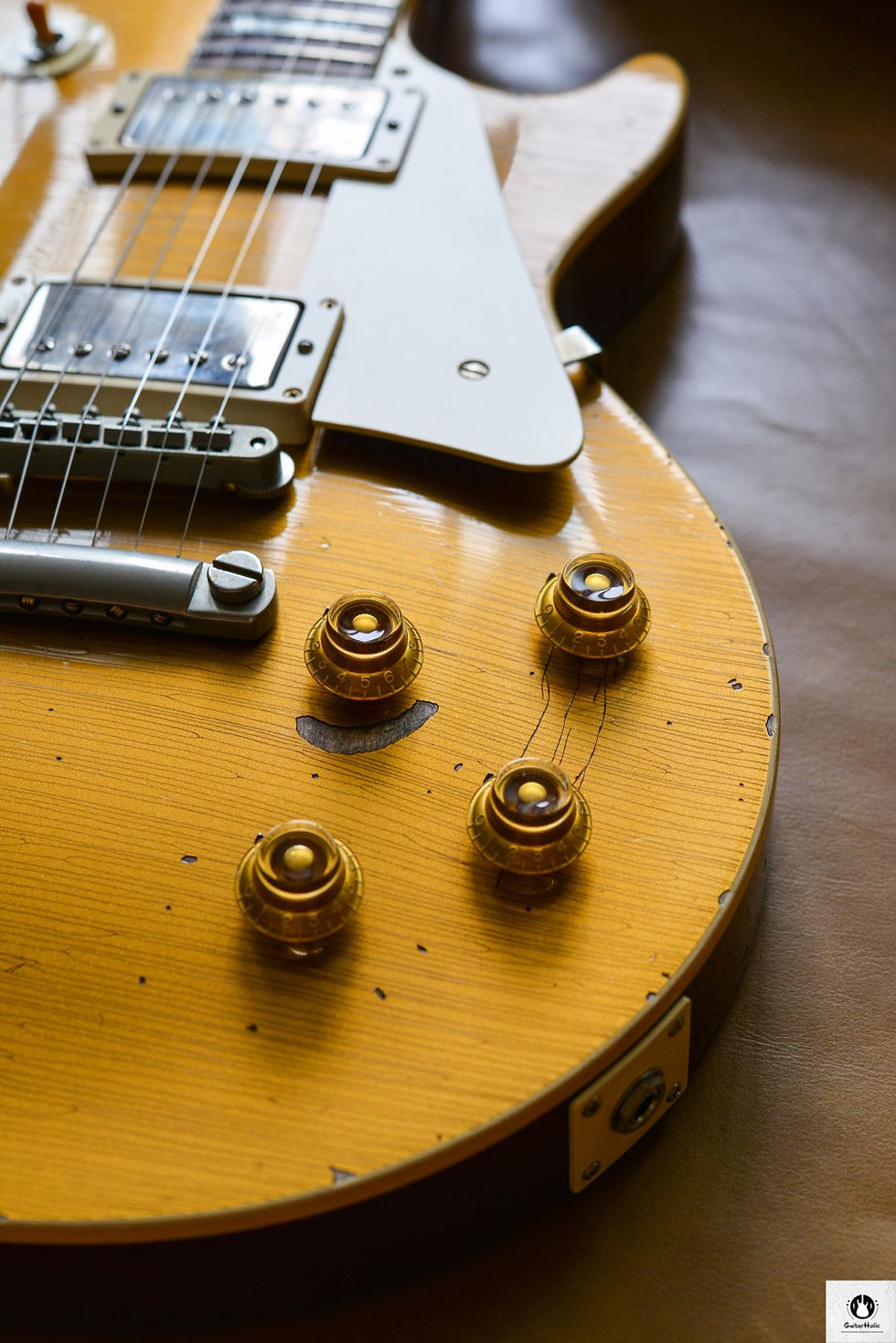 Thumbnail: Gibson 60th Anniversary Les Paul 57 Reissue Heavy Aged Antique Gold (2017)