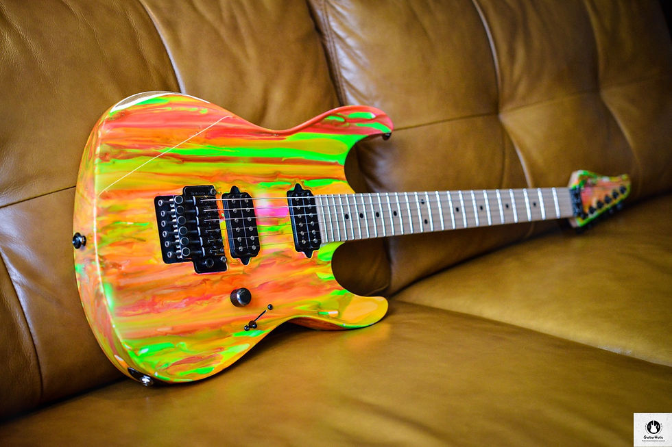 Thumbnail: Suhr Limited 80’s Shred Modern Antique Neon Drip Aged (2012)
