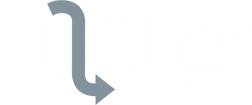 Weiss/graues Logo von Müller Fahrschule